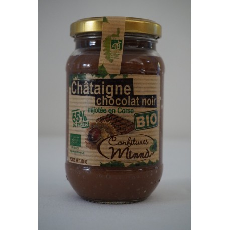 Confiture Minna Bio - chataigne & chocolat noir