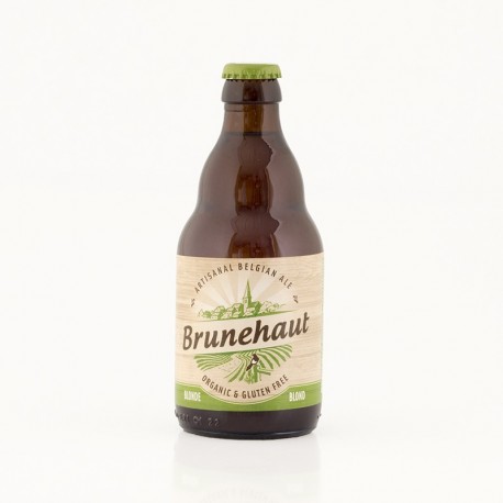 Bière Brunehaut Blonde bio sans gluten 6.5° - 33 cl