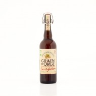 Grain d'orge blonde pure malt bio sans gluten 5,5° - 75 cl