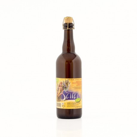 Bière Bio Sara blonde 6° - 75 cl