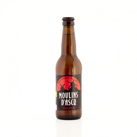 Moulin d’Ascq triple – 8° - 33 cl