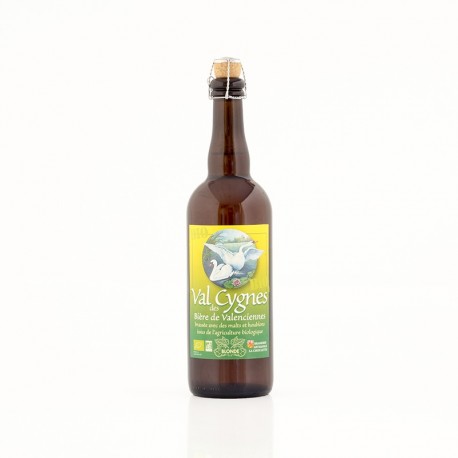 Bière Bio blonde Val des Cygnes 7.5° - 75 cl