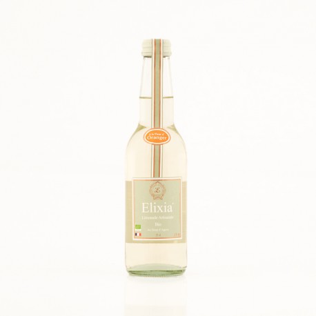 Limonade artisanale Elixia à la fleur d'oranger au sirop d'agave bio