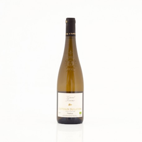 AOC Coteaux du Layon blanc moelleux Domaine Leroux 2014 biologique