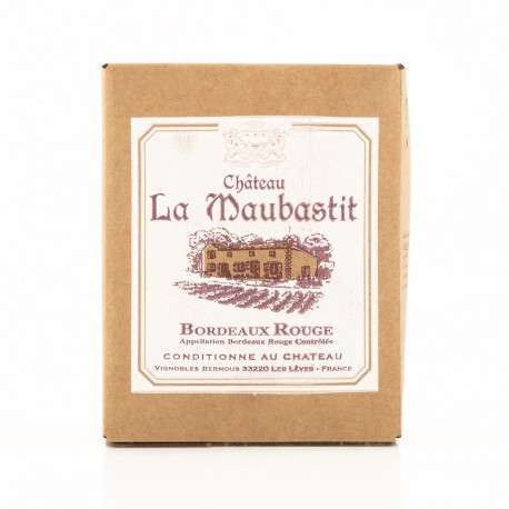 Bag In Box 3L - AOC Bordeaux rouge Château La Maubastit 2015