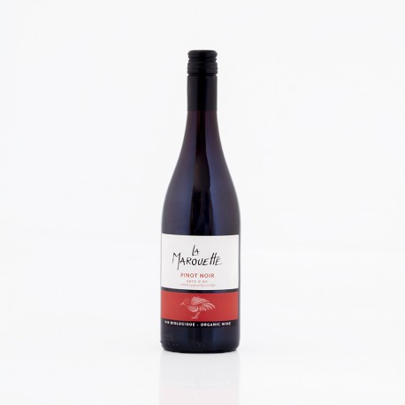 GP d’Oc rouge Pinot noir mono cépage La Marouette 2015 biologique